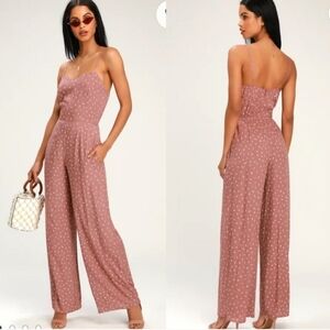 Lulu's Pink Wide Leg Pants